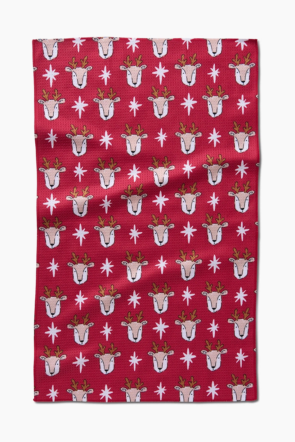 REINDEER STAR TEA TOWEL