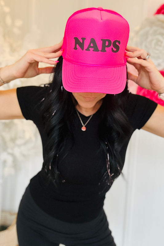 NAPS NEON TRUCKER HAT