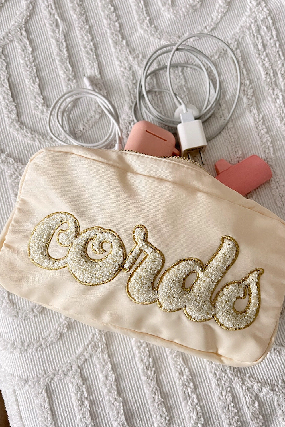 CORDS POUCH IN NUDE