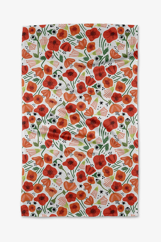 POPPY POWER TEA TOWEL