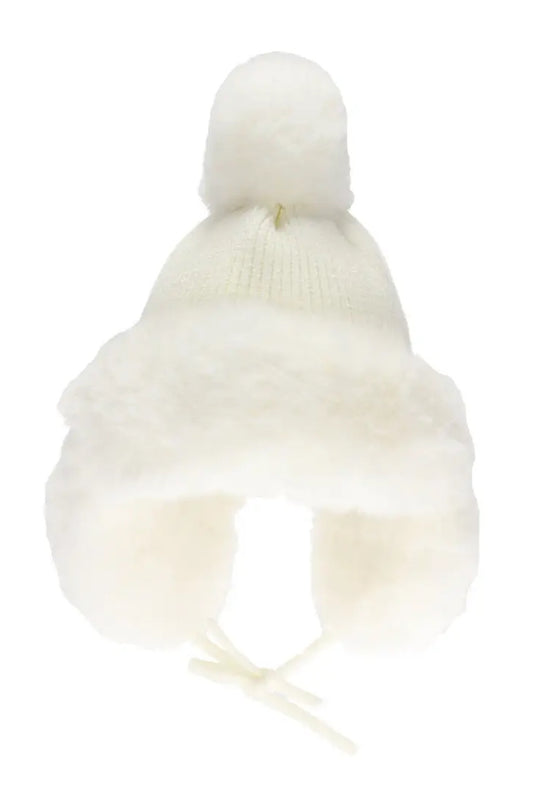 TRAPPER POM BEANIE