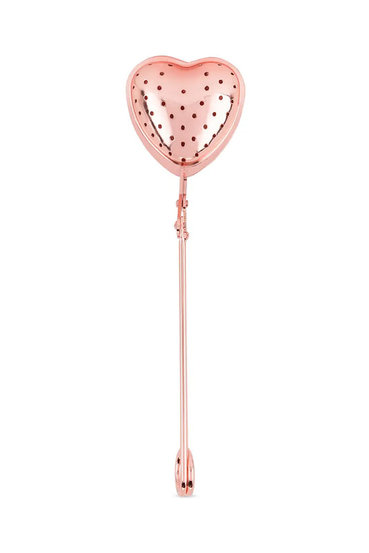 ROSE GOLD HEART TEA INFUSER