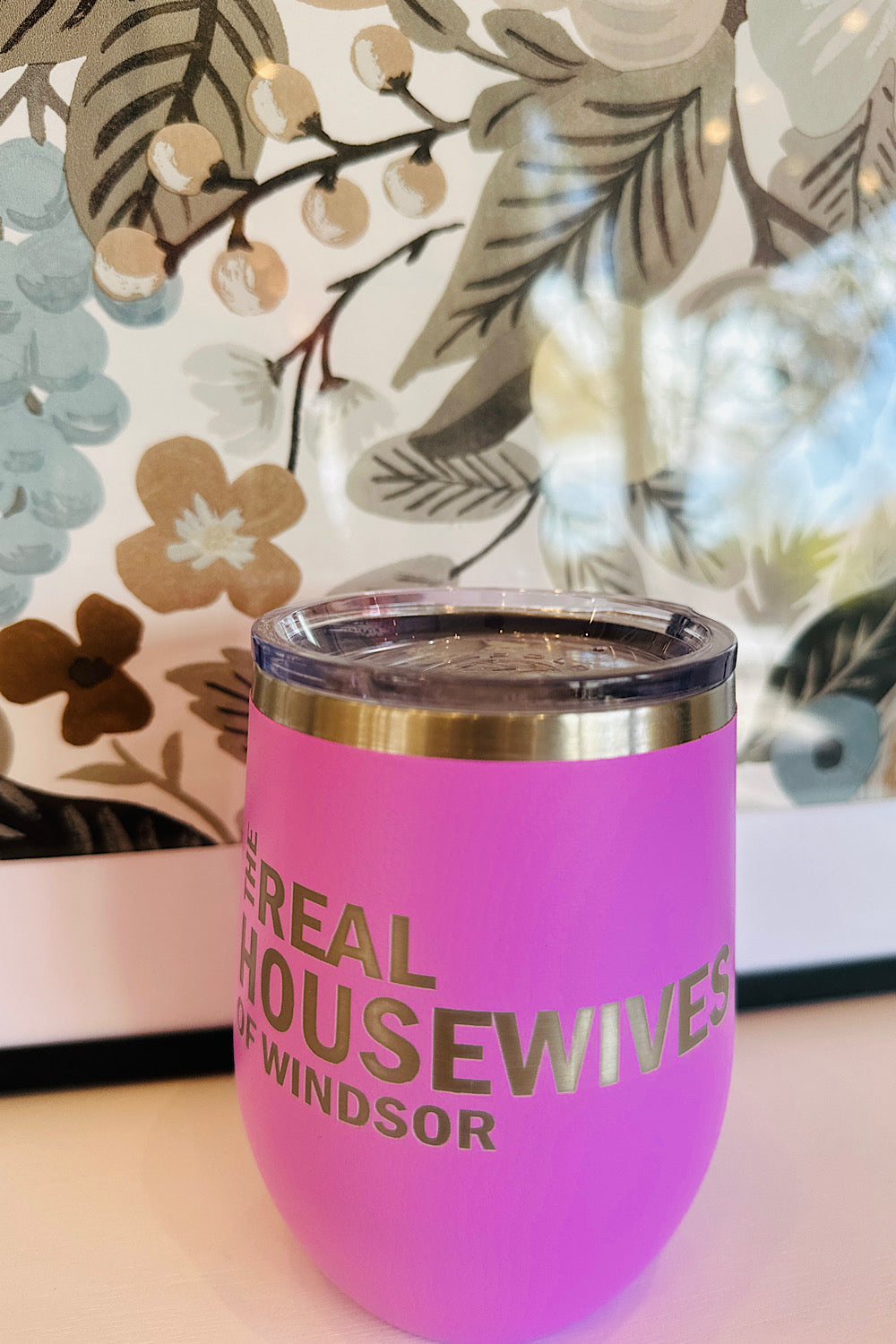 REAL HOUSEWIVES OF WINDSOR TRAVEL WINE GLASS