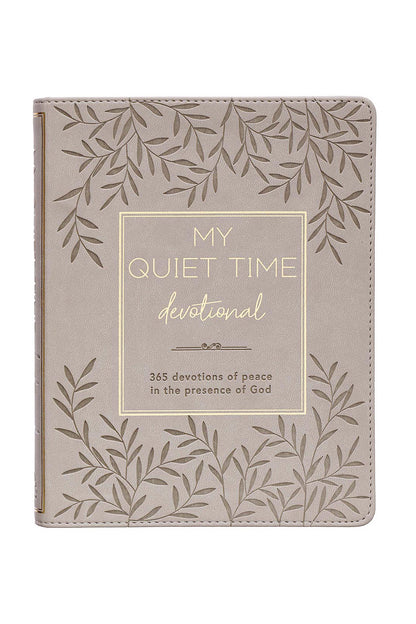 MY QUIET TIME DEVOTIONAL LEATHER EDITION