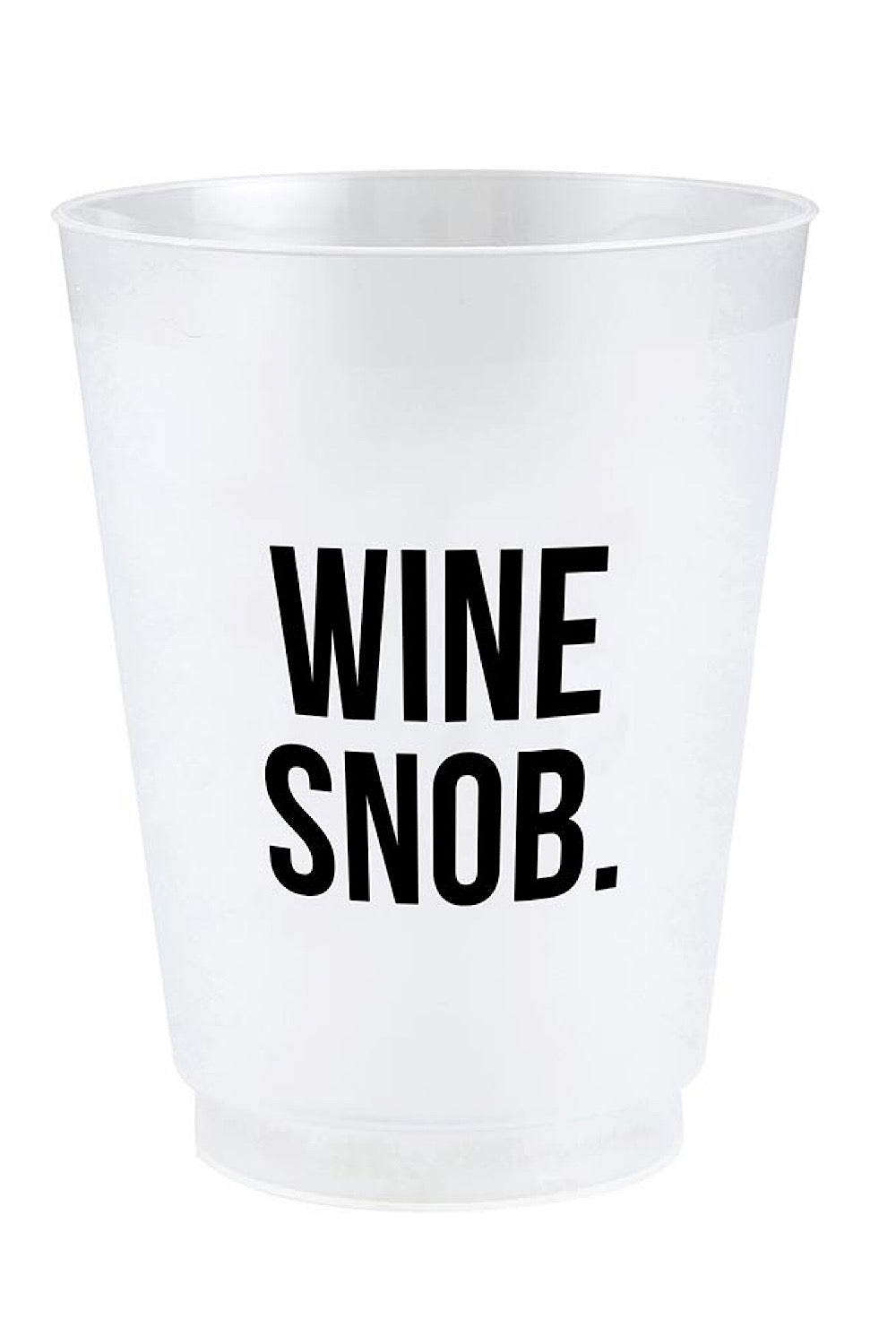 WINE SNOB FROST CUP SET OF 8