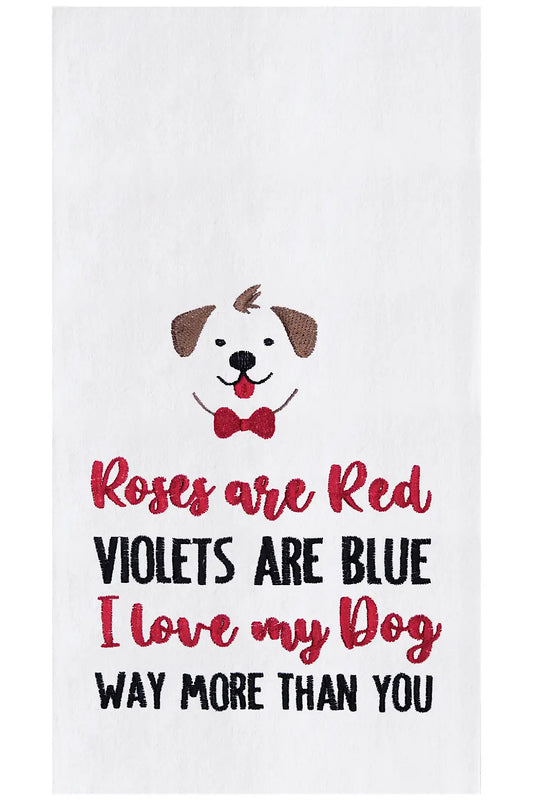 I LOVE MY DOG TEA TOWEL