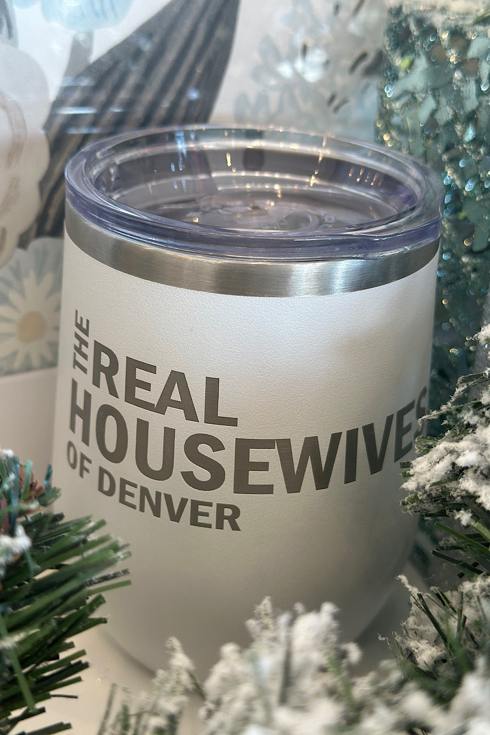 REAL HOUSEWIVES OF DENVER TRAVEL WINE GLASS