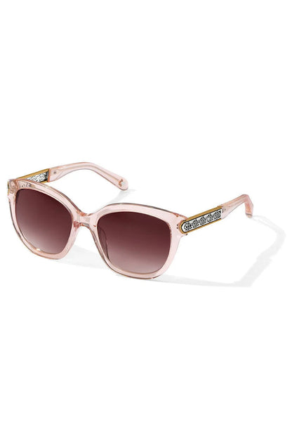 INTRIGUE SUNGLASSES IN ROSEWATER
