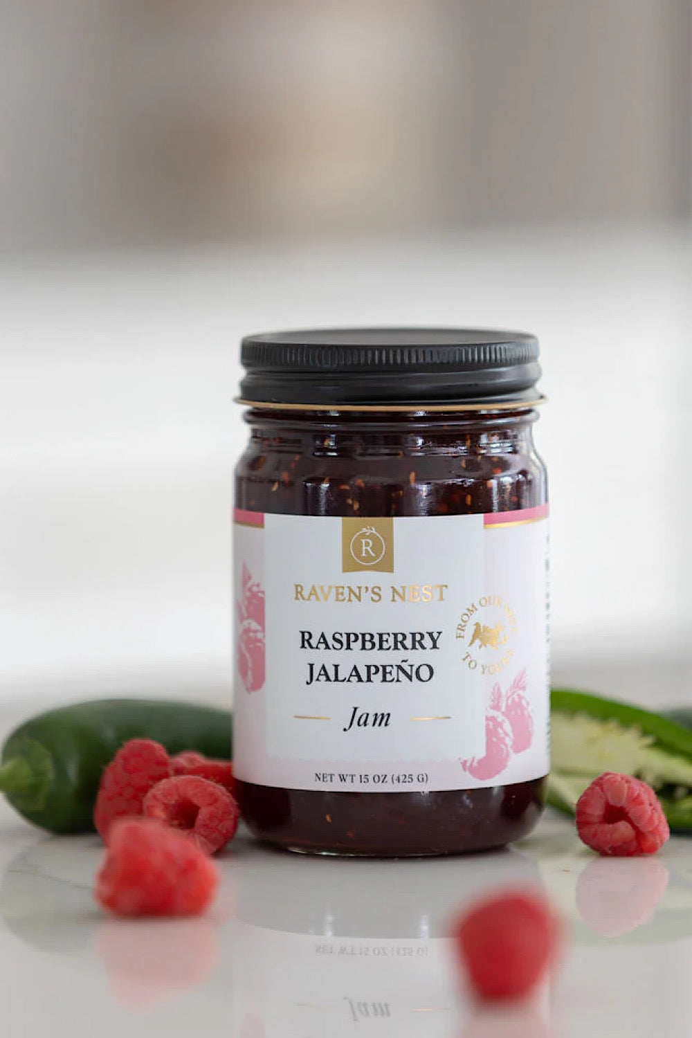 RASPBERRY JALAPEÑO JAM