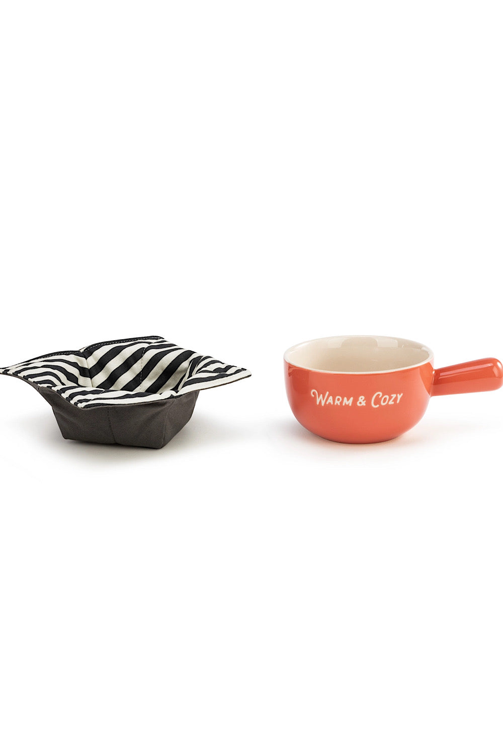 SOUP CROCK & BOWL COZY IN WARM & COZY