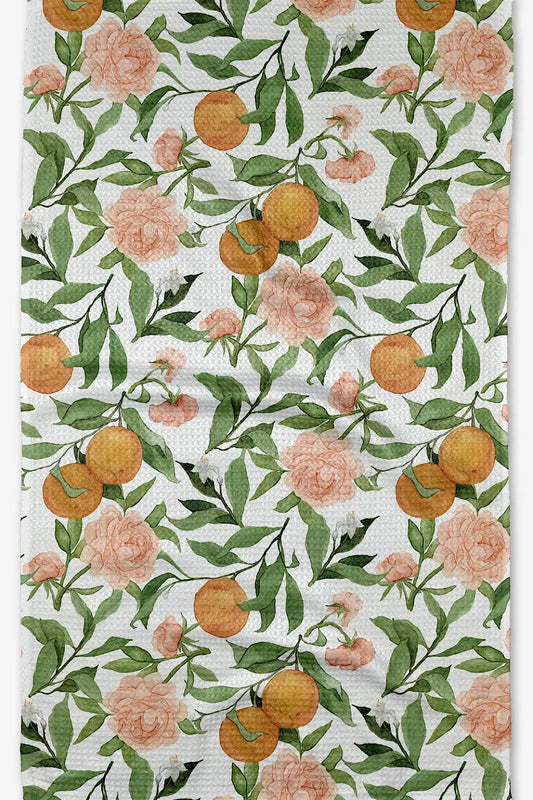 A PEONY FOR YOUR THOUGHTS TEA TOWEL