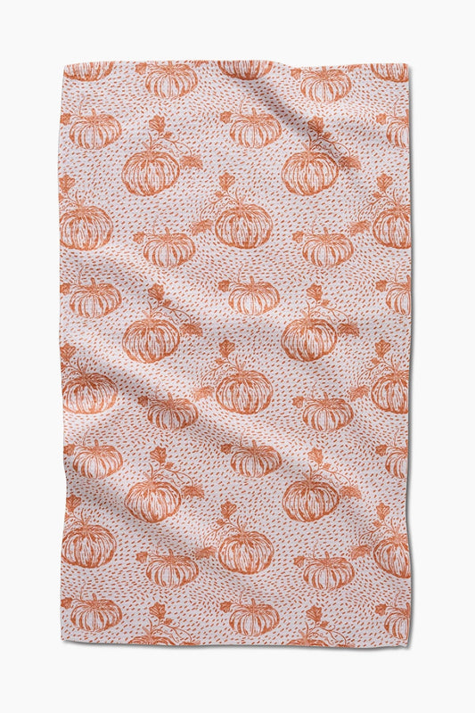 PUMPKIN FIELD TEA TOWEL