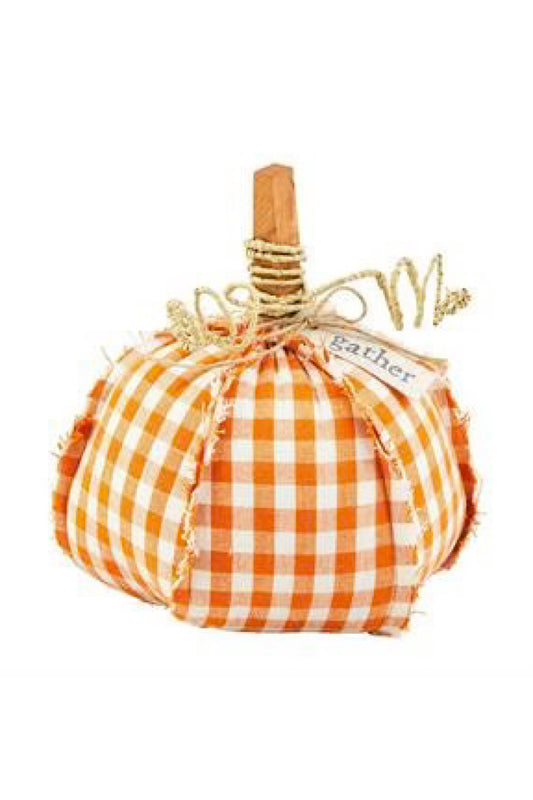 SMALL WOVEN PUMPKIN SITTER