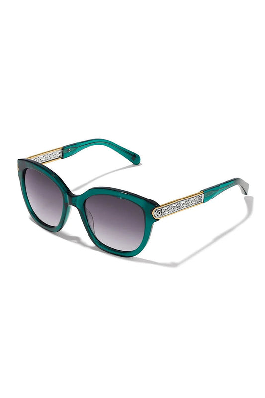 INTRIGUE EMERALD SUNGLASSES