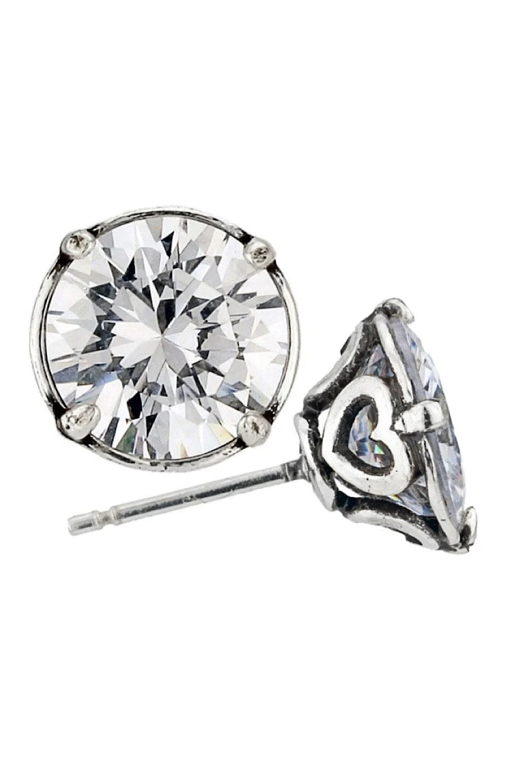 BRILLIANCE 9MM POST EARRINGS