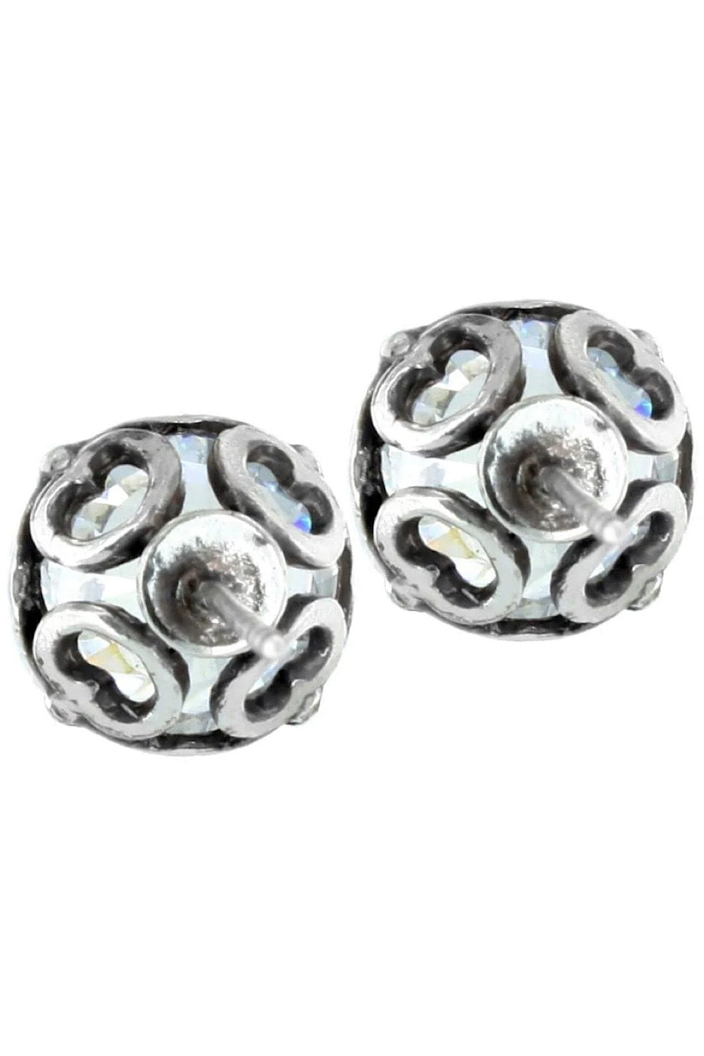 BRILLIANCE 9MM POST EARRINGS