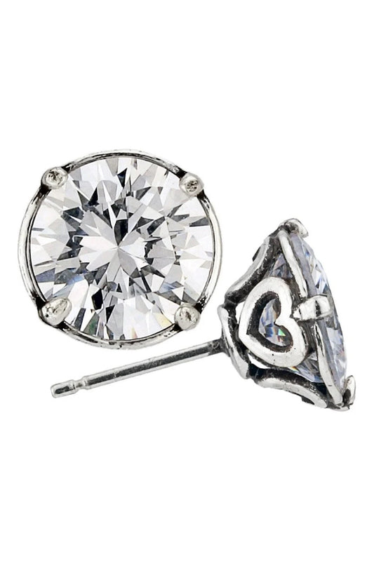 BRILLIANCE 10MM POST EARRINGS