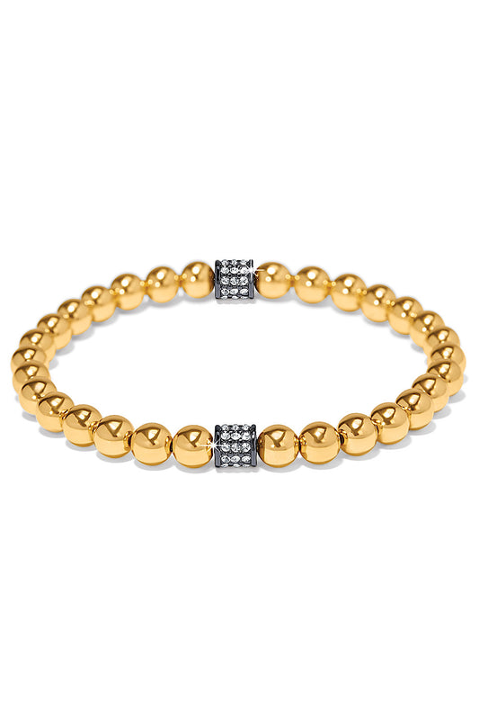 MERIDIAN PETITE STRETCH BRACELET IN GOLD