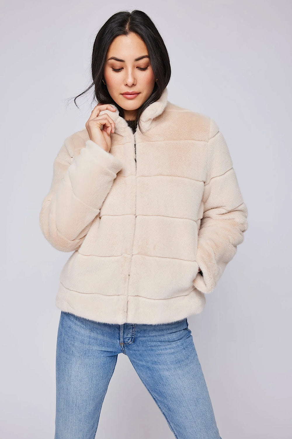 ELLINGTON COAT IN BONE