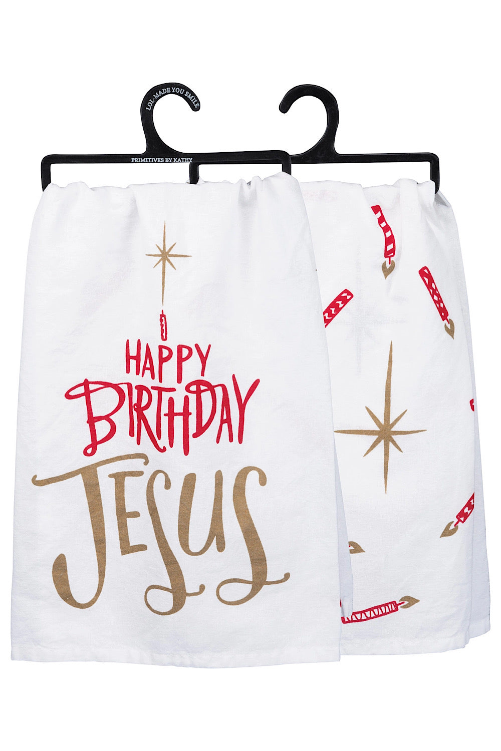 HAPPY BIRTHDAY JESUS TEA TOWEL