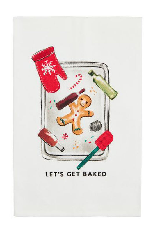 LET'S GET BAKED TEA TOWEL