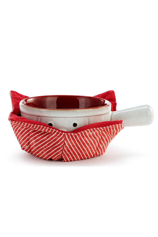 SANTA SOUP CROCK & BOWL COZY