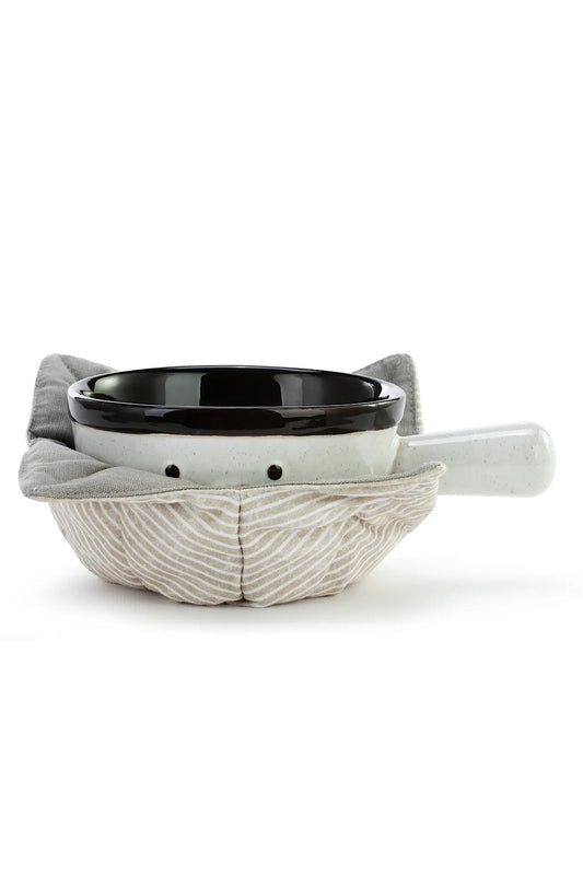 SNOWMAN SOUP CROCK & BOWL COZY