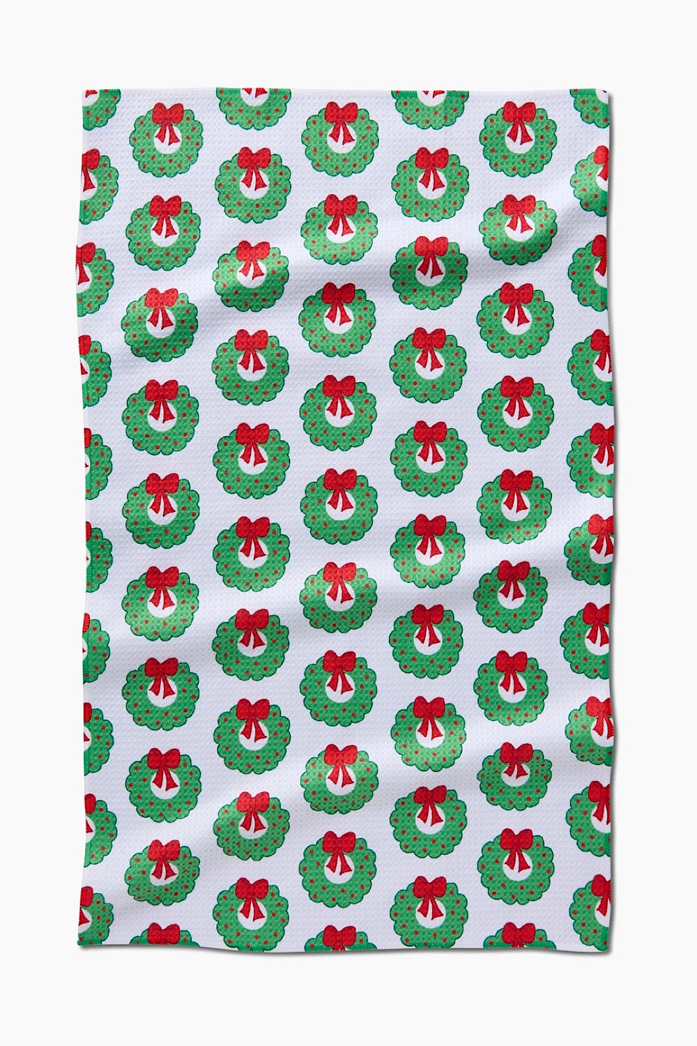 WREATH WISHES TEA TOWEL